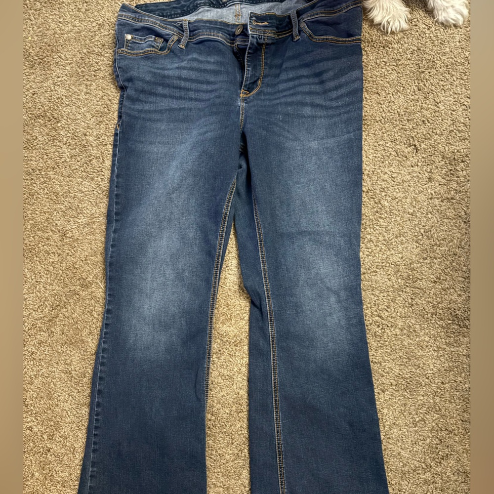 Torrid Dark Blue Skinny Jeans